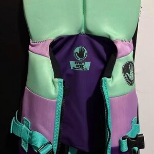 Body Glove Kids Swim Vest - Mint, Purple, and Teal